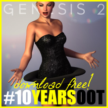 Girl In A Hat for Genesis 2 Female(s)