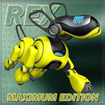 Sci-fi puppy Rex Maximum Edition