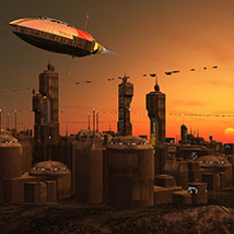 SciFi Greeble City