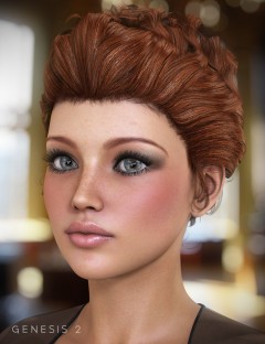 Sultry Hair for Genesis and Genesis 2 Females