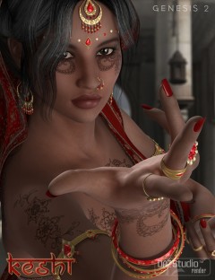 Keshi- Indian Character, Accessories and Poses Bundle