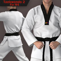 Taekwondo Suit 2 for M4