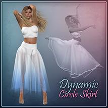 Dynamic Circle Skirt