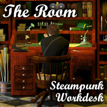 Steampunk Work Desk - The Room