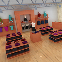 Clothing Store Interior