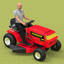 Ride On Mower (for Poser)