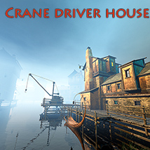 Crane driver house