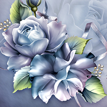 Moonbeam's Porcelain Roses