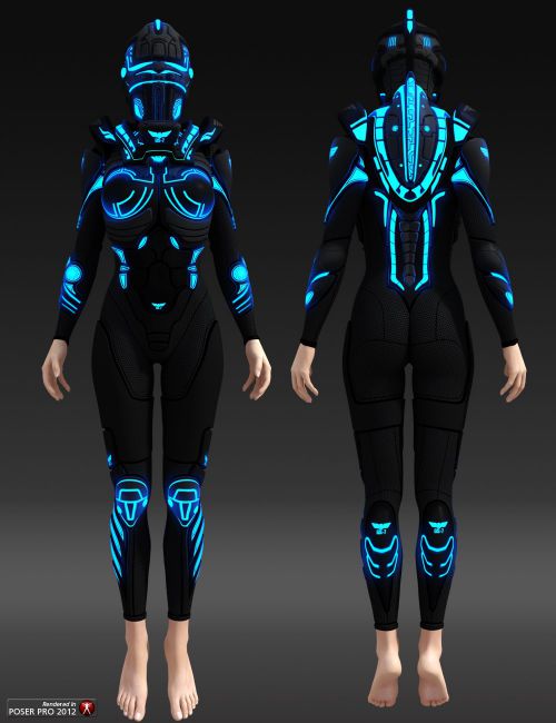GIS Biosuit | Uniforms Costumes for Daz Studio and Poser