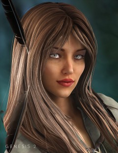 Ranger Hair for Genesis 2 Female(s)