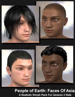 People of Earth: Faces of Asia Genesis 2 Male