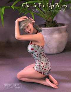 Classic Pin-Up Sitting Poses for Victoria 6