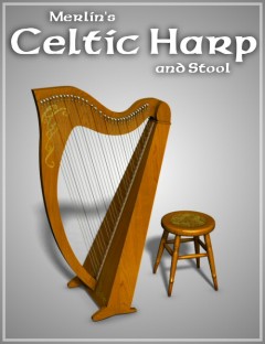 Merlins Celtic Harp