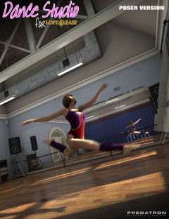 Dance Studio Add-On (Poser)