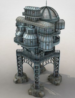 SteamPunk Lost House