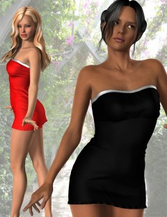 Slinky Tube Dress for Genesis 2 Female(s)