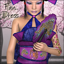 The Fan Dress for V4, A4, S4 and G4