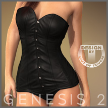 Sexy Corsage for Genesis 2 Female(s)