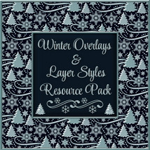 Design Resource: WINTER Overlays & Layer Styles Pack