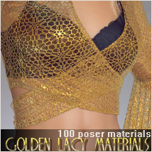 Golden Lacy Materials