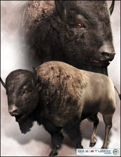 3D Bison