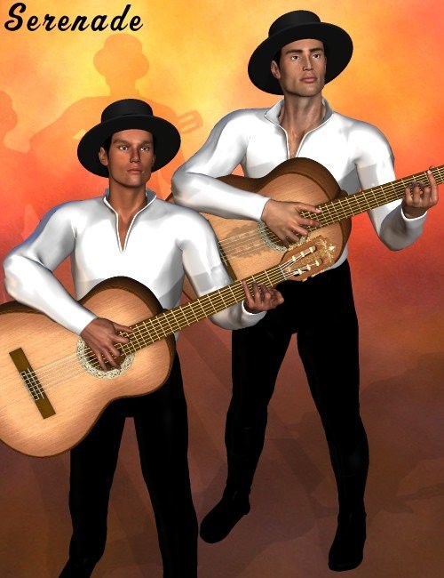 Click here to see preview images for "Spanish Rose -- Serenade" Spanish Rose -- Serenade