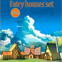 Fairy houses set