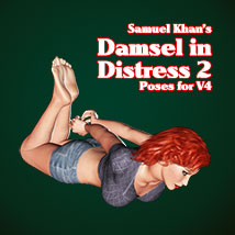 Samuel Khan's Damsel in DIstress 2 Poses For V4