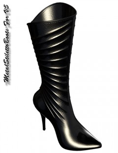 Metal Stiletto Boots For V5