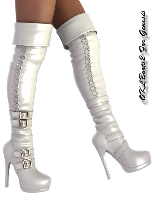 OTK Fashion Boots | 3d Models for Daz Studio and Poser