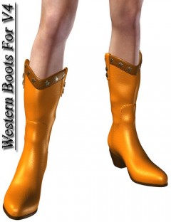 Western Boots for V4 A3