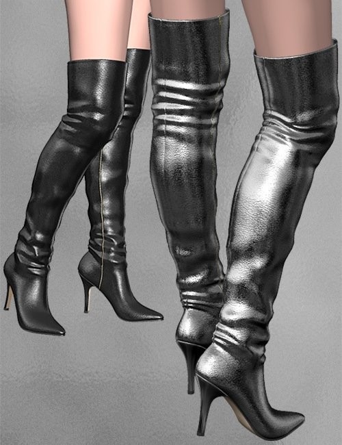 ThighBoot For V3/S3/A3 | Footwear for Daz Studio and Poser