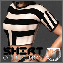 Shirt Collection: Cropped T-Shirt for Dawn