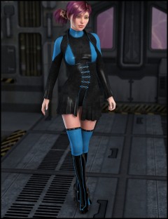 SciFi Bodysuit for Genesis 2 Female(s)