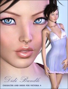 Didi V4 Bundle- Character and Dress for Victoria 4