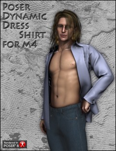 Poser Dynamic Dress Shirt for M4