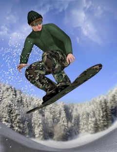 Snowboarder for M4