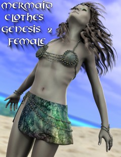 Mermaid Clothes Genesis 2 Female(s)