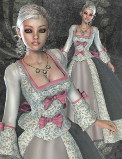 Marie Antoinette Gown A3
