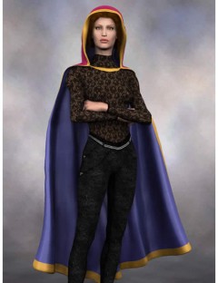 Stephanie 3.0 Petite Hooded Cloak