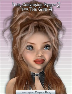 Hair Conversion System II for Girl 4 AddOn