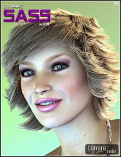 Dynamic Sass Hair for V4