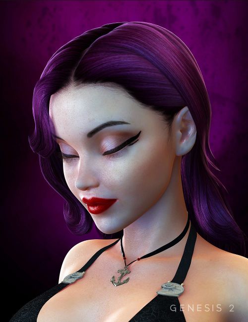 Diva Hair for Genesis 2 Female(s) | 3d Models for Daz Studio and Poser