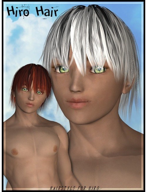 Click here to see preview images for "Hiro Hair" Hiro Hair