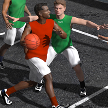 WM Streetball - poses for M4