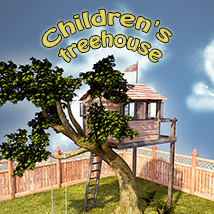 Children's treehouse