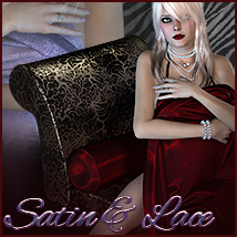 Satin & Lace for Nights in White Satin