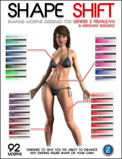 Shape Shift for Genesis 2 Female and V6