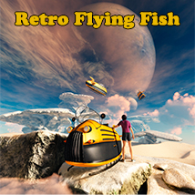 Retro Flying Fish