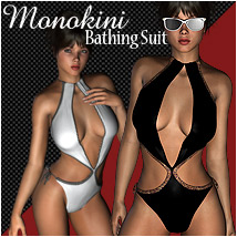 Monokini Bathing Suit